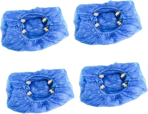 Holibanna 200pcs Eco-friendly Non Slip Shoe Covers Disposable Shoe Protectors Dustproof for Home in Saudi Arabia