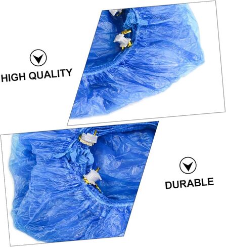 Holibanna 200pcs Eco-friendly Non Slip Shoe Covers Disposable Shoe Protectors Dustproof for Home in Saudi Arabia