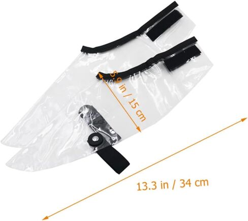 Shoes Covers Hair Stylist Salon Cape Cloak Haircut Barber Accessories Reusable Nonslip in Saudi Arabia