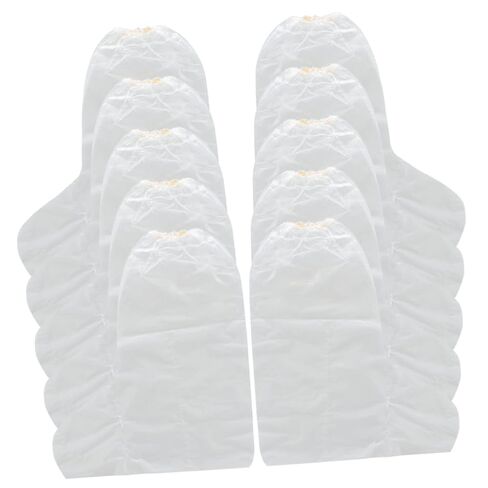 VICASKY 2sets 10pcs Disposable Foot Cover Film Transparent Moisturizing Foot Care Sleeves for Salon Use Thickened Design and Relaxation 10pcs*2 in Saudi Arabia