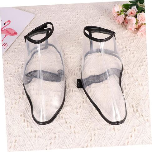 SHERCHPRY 2-Piece Barber Shoe Covers Size S Waterproof Haircut Shoe Protectors for Hairdressers Hair Salon Accessories for Hair Cutting and Styling in Saudi Arabia