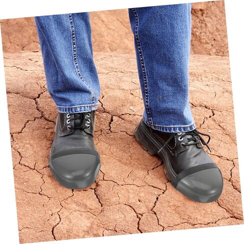 KALLORY 2Pairs Safety Toe Covers for Work Shoes Durable Toe Protector Easy to Install Toe Guards Versatile Shoe Protection for Labor Environments in Saudi Arabia