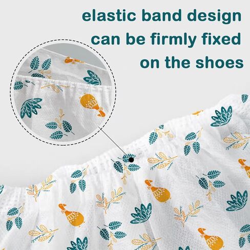 40 Pcs(20 Pairs) Disposable Shoe Covers Non Woven Fabric Shoe Covers Non Woven Boot Cover for Indoor Use,Home Cleaning in Saudi Arabia