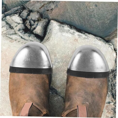 Cabilock 1Pair Safety Toe Caps for Work Shoes Toe Protectors for Adults Essential Guards for Construction and Warehouse Environments Prevent Crushing and Puncture in Saudi Arabia