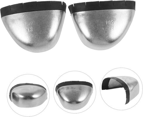 Cabilock 1Pair Safety Toe Caps for Work Shoes Toe Protectors for Adults Essential Guards for Construction and Warehouse Environments Prevent Crushing and Puncture in Saudi Arabia