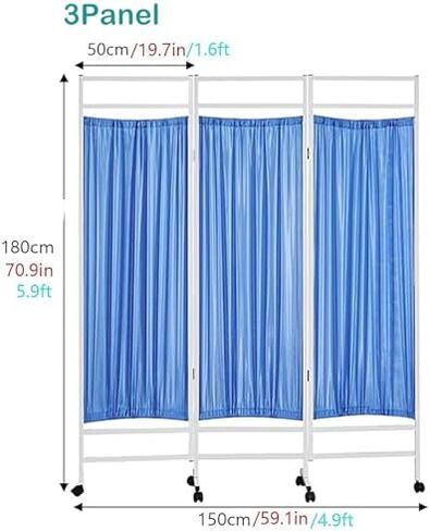 Medical Privacy Screen - Folding Room Divider for Salons & Clinics, Durable Nylon Fabric for Enhanced Privacy, Professional Use, Portable and Lightweight Design in Saudi Arabia