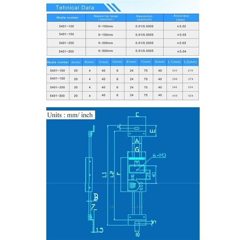 مقياس خطي 0-150 مللي متر 0.01 مللي متر نوع عمودي رقمي من الفولاذ المقاوم للصدأ مقياس خطي أدوات قياس المسطرة in Kuwait