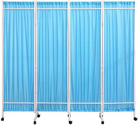 Adjustable Foldable Medical Privacy Screen - Movable Divider for Hospitals & Clinics - Portable Privacy Partition for Enhanced Comfort & Confidentiality in Saudi Arabia