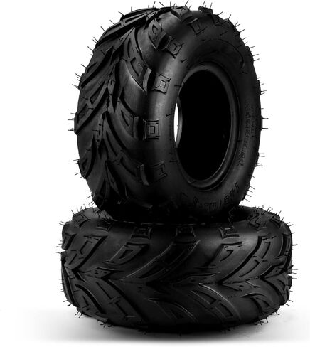 إطارات PHILTOP 145/70-6 ATV UTV، إطارات Super Mud 4-Ply 145/70-6 ATV لجميع التضاريس لركوب الجزازات وعربات الجولف والطرق الوعرة، قطعتان، بدون أنبوب (Z-120) in Saudi Arabia