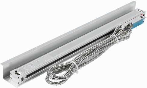 Linear Grid, 0.001Mm 50 100 150 200 250 300 350 400Mm Slim Linear Scale 20X28Mm Thin Small 1Um Lathe Linear Encoder Grating Ruler Sensor,350mm Travel-0.001mm in Saudi Arabia
