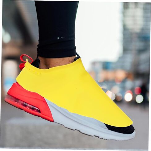 Healeved 1pair Hair Stylist Shoe Covers Stretchable Hairdressing Accessories for Hair Cutting and Dying Easy to Wear Portable and Design in Saudi Arabia