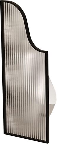 Gold Tempered Glass Bathroom Privacy Panel, Urinal Partition Divider Screen, Translucent Room Separator for Home, Office, Hotel, School, Bar—Elegant Wall Partition. in Saudi Arabia