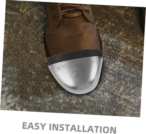 Cabilock 2Pairs Safety Toe Caps for Work Shoes Protective Covers for Work Boots Toe Guards with Enclosed Design for Extra Protection Easy to Install Safety Shoe Covers in Saudi Arabia