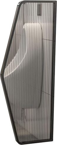 Black Urinal Privacy Screen - Tempered Glass Toilet Dividers, Bathroom Partition Panel, Space Separator, Room Divider for Home, Commercial Use in Hotel/Bar/Office in Saudi Arabia