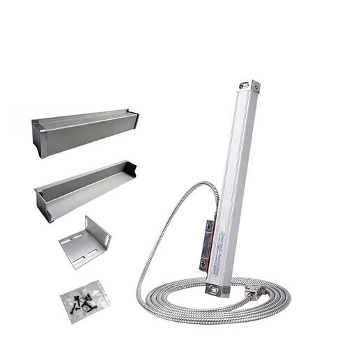 NT-M 0.005mm Electronic Ruler High Accuracy TTL DRO 450-800mm Linear Scale 1micron Optical Encoder Optical Grating Ruler(550mm Travel) in Saudi Arabia