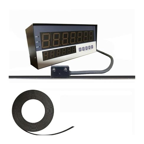 LCD DRO Magnetic Optical Linear Displacement Scale Sensor Position Transducers CNC Encoder Woodworking Machine Lathe(MA20Z-1M) in Saudi Arabia