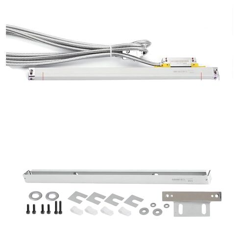 5um Slim Linear Scale Grating Thin Ruler Sensor 0.005mm Encoder for Lathe Digital Readout DRO Lathe Tools KA500(KA-500-520mm) in Saudi Arabia