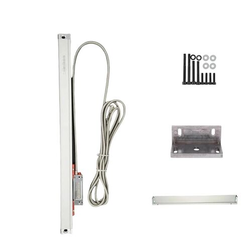 Linear Scale Milling Lathe Grinder Linear Glass Scale 470mm-820mm TTL 1um 5VDC Grating Ruler Encoder Sensor(720mm Travel) in Saudi Arabia