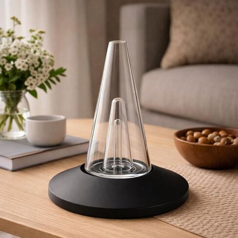 Glass Stand for Puffco Peak Ritual, Round Plastic Base, Stabilizing Storage and Display Stand, 2 PACK in Saudi Arabia