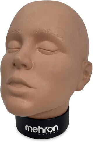 Mehron Makeup Practice Head | Mannequin Head for Makeup, Special FX, & Face Painting for Students in Saudi Arabia