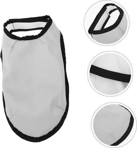 PartyKindom Barber Shoe Covers for Hairdressing 1 Pair Breathable Haircut Shoes Protector Non-Slip Cloth Design for Stylists Prevent Hair Breakage for Salon Use in Saudi Arabia