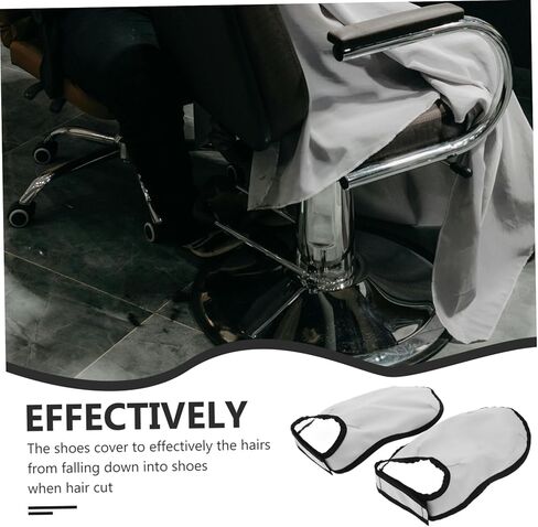 SHERCHPRY 1pair Portable Barber Shoes Covers Hair Stylist Shoe Protectors for Salon Use in Saudi Arabia