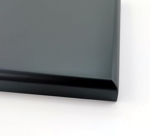 MDF Wooden Display Base Plaque, 12" x 8", Bevel Edge, Art Display Stand, Sculpture Stand, Jewelry Display Stand black in Saudi Arabia