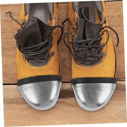 Ciieeo 2pairs Safety Toe Caps for Work Boots Impact and Puncture Protection Non-standard Toe Design Strip Boot Guards for Men and Women in Saudi Arabia