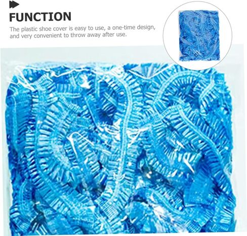 POPETPOP 200pcs Disposable Shoe Non-woven Shoe Protectors Breathable Tear-resistant for Indoor and Outdoor Use Parties Travel and Home in Saudi Arabia