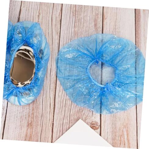 POPETPOP 200pcs Disposable Shoe Non-woven Shoe Protectors Breathable Tear-resistant for Indoor and Outdoor Use Parties Travel and Home in Saudi Arabia
