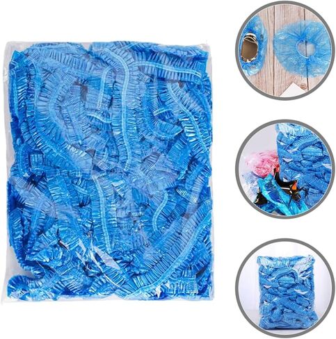 200pcs Disposable Shoe Covers - Boot Covers for Home Restaurants Hotels and More for Footwear Pe Material in Saudi Arabia