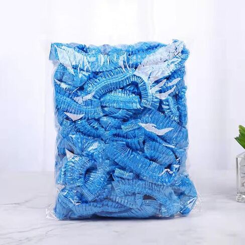 200pcs Disposable Shoe Covers - Boot Covers for Home Restaurants Hotels and More for Footwear Pe Material in Saudi Arabia