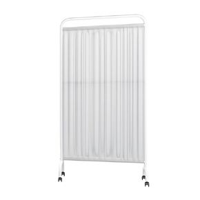 Hospital Privacy Screen,Floor Standing Room Divider,1-5 Panels Rolling Vertical Door Partition,Smooth Movement,Privacy Protection(Color 3,4-Panel) in Saudi Arabia