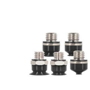 ZP2-TB02/04/06/08/10/15/35MUS-A5/H5 White Silicone Small Mini Pneumatic Vacuum Suction Cup 5Pcs(ZP2-TB06MUS-H5) in Saudi Arabia