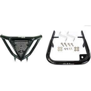 متوافق مع Yamaha Raptor 700 (2013-2019) وRaptor 700R (2006-2009 و2011-2019) حزمة ممتص الصدمات الأمامي الأسود مع مصد قضيب الإمساك الخلفي المطابق in Kuwait