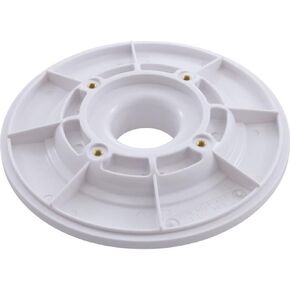 AquaStar 615T101 6" Sumpless Bulkhead 1.5" MPT Wall Fitting - White in Saudi Arabia