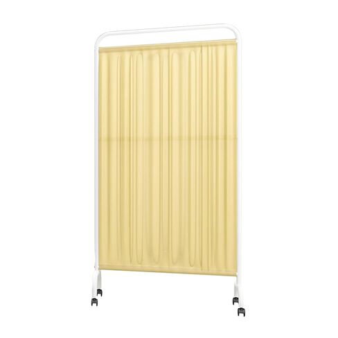 1-5 Panel Vertical Door Partition,Floor Standing Room Divider,Hospital Privacy Screen,Foldable Into L/C/V/W Shape,Privacy Protection(Color 2,4-Panel) in Saudi Arabia