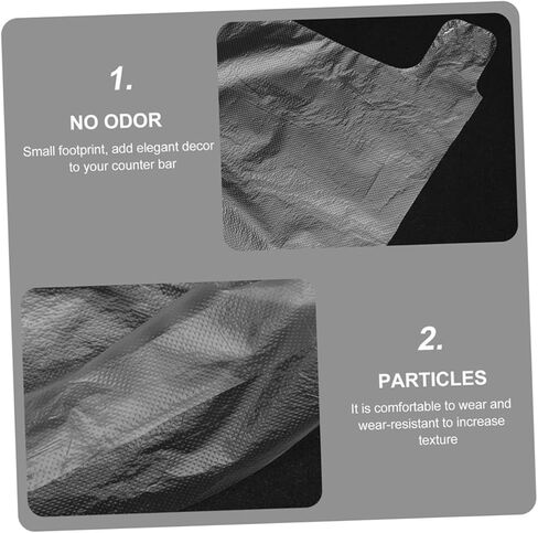Abaodam 100pcs Disposable Transparent Foot Covers for Skating and Skiing Comfortable Pet Material Foot Sleeves for Shoe Fitting and Care Single Use Protectors for Trials in Saudi Arabia