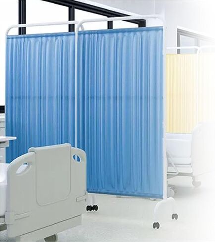 Mobile Medical with Wheels 6ft High Standing Door Partition for Clinic/Beauty Salon/Office Single Panel Folding Rolling,Pink-5-panel in Saudi Arabia