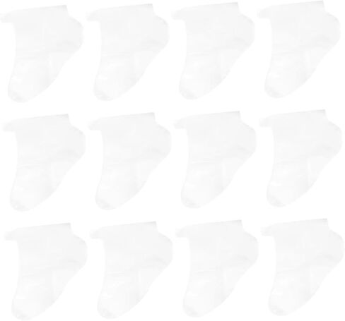 Sosoport 100pcs Disposable Foot Covers for Shoe Fitting Foot Sleeves for Skating Skiing and Amusement Parks Comfortable Tear-Resistant Pet Material in Saudi Arabia