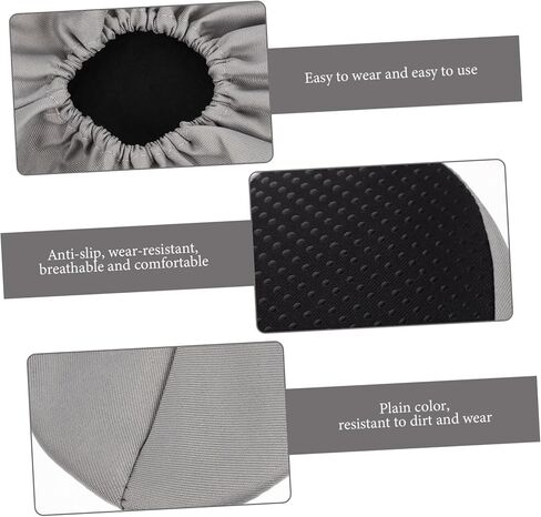 GANAZONO Washable Anti-Skid Cotton Shoe Covers for Indoor Use 3 Pairs of Protective Shoe Covers Sturdy Home Protectors Random Color in Saudi Arabia