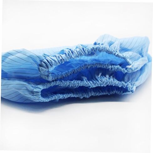 Luxshiny 4pairs Non-slip Shoe Protectors Reusable Static Foot Covers Static Washable for Lab Salon Workshop in Saudi Arabia