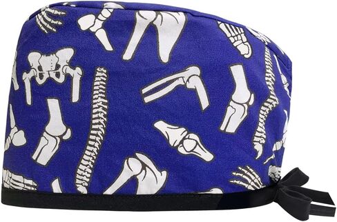 niaahinn Unisex Medical Scrub Caps Cartoon Printing Working Hat Multicolor Nursing Caps for Nurses in Saudi Arabia