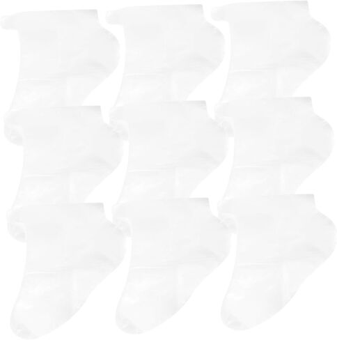 Hemoton 100PCS Disposable Transparent Foot Covers Fit for Skating Skiing Amusement Parks Clear Foot Protectors for Cleanliness and Care in Saudi Arabia