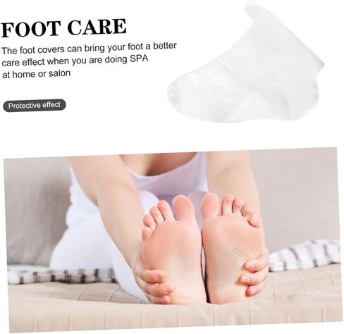 100pcs Foot Protectors for Skating Skiing Disposable Foot Covers Comfort Fit in Saudi Arabia