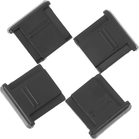 Holibanna 4pcs Hot Shoe Cover for Camera Protective Cap for DSLR Accessories Lightweight and Easy to Install Compatible External Flash Reliable Installation in Saudi Arabia