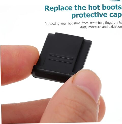 Holibanna 4pcs Hot Shoe Cover for Camera Protective Cap for DSLR Accessories Lightweight and Easy to Install Compatible External Flash Reliable Installation in Saudi Arabia