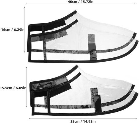 2pairs Barber Shoes Covers Hair Stylist Foot Protectors for Hair Salons Design and Salon Use in Saudi Arabia