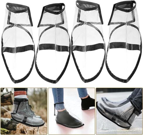2pairs Barber Shoes Covers Hair Stylist Foot Protectors for Hair Salons Design and Salon Use in Saudi Arabia