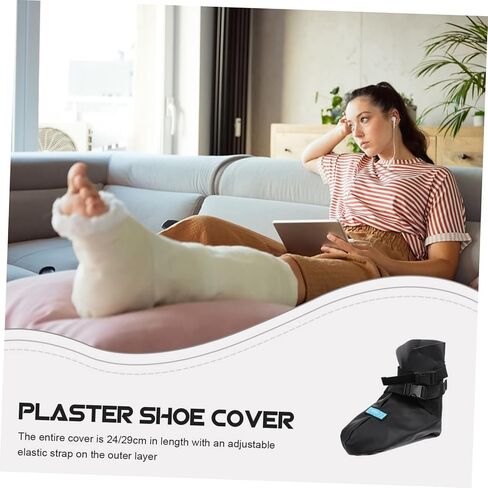 Medical Walking Shoe Cover Plaster Foot Protector with Straps for Durable Non Skid Design for Quick Healing and Comfort in Saudi Arabia